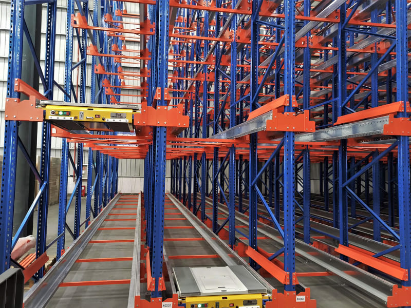 China supplier and manufacturer radio shuttle pallet racking system