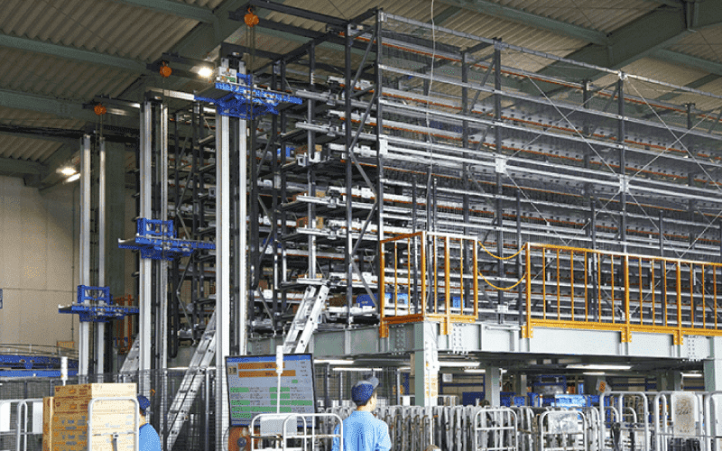 Pallet shuttle asrs system